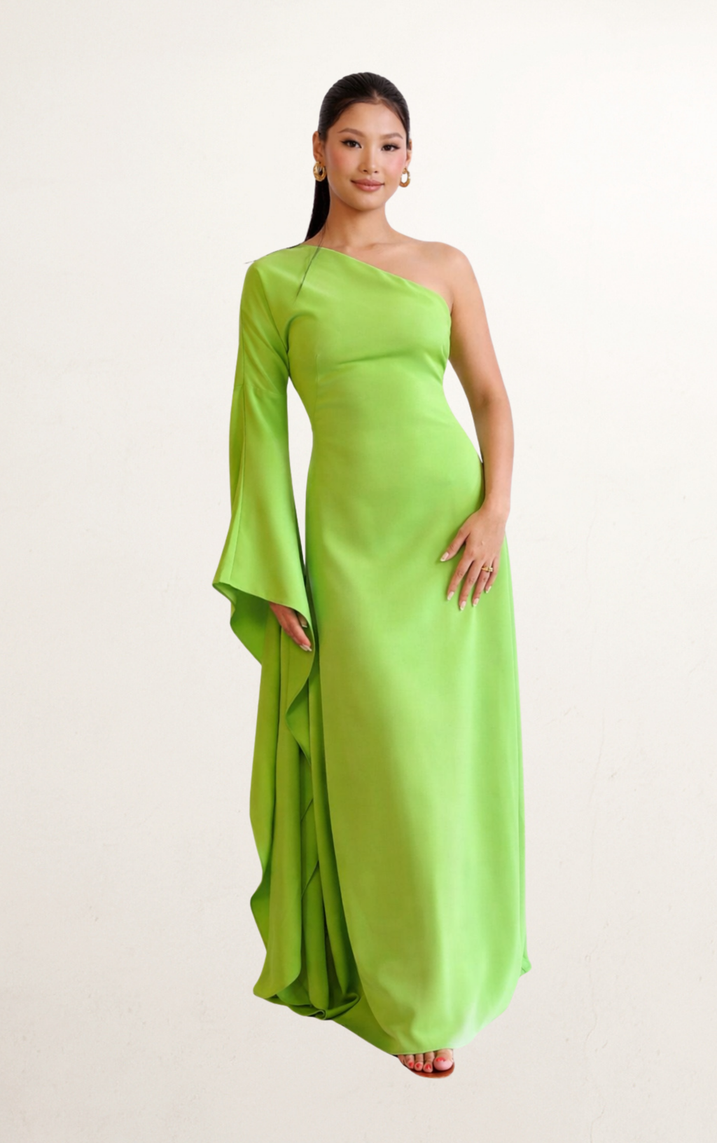 Green Cult Gaia One-Shoulder Dress Peek This Dress Green Cult Gaia One-Shoulder Dress Peek This Dress
