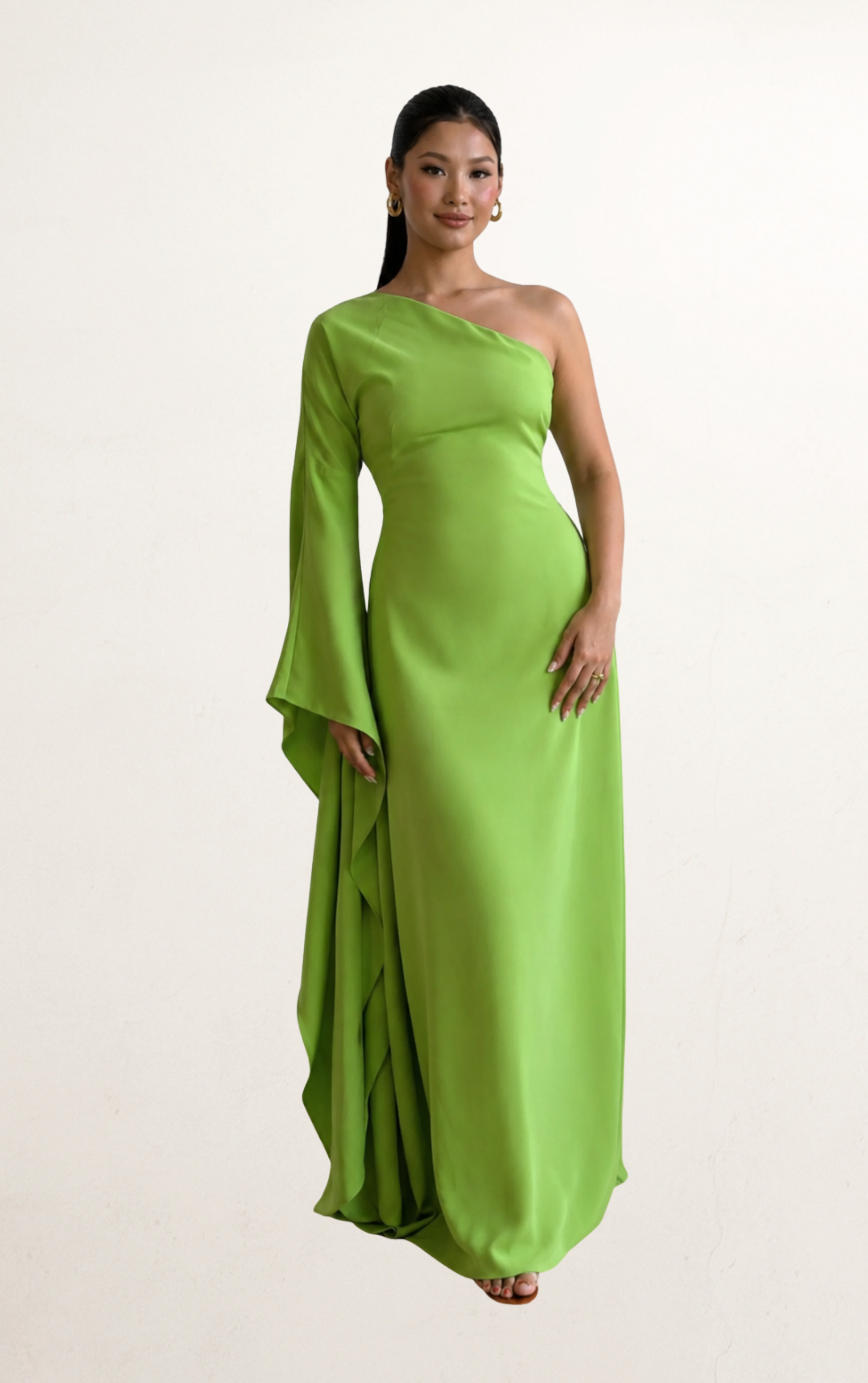 Green Cult Gaia One-Shoulder Dress – Peek This Dress